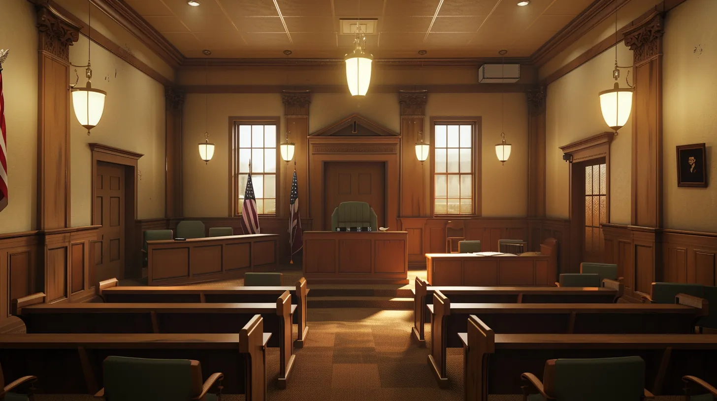 a stark, somber courtroom scene captures a judge delivering a stern sentence, highlighting the gravity of a manslaughter conviction due to reckless driving, with tense expressions on the faces of those in attendance, all under harsh artificial lighting that emphasizes the seriousness of the situation.